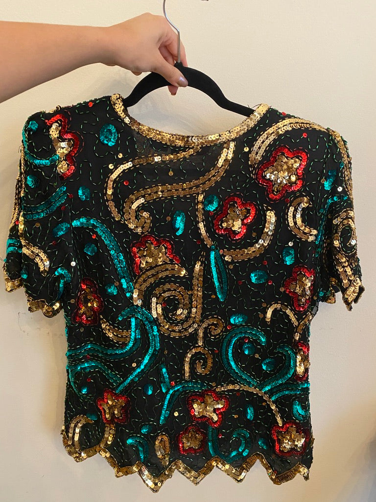 Sequin Top - Vintage