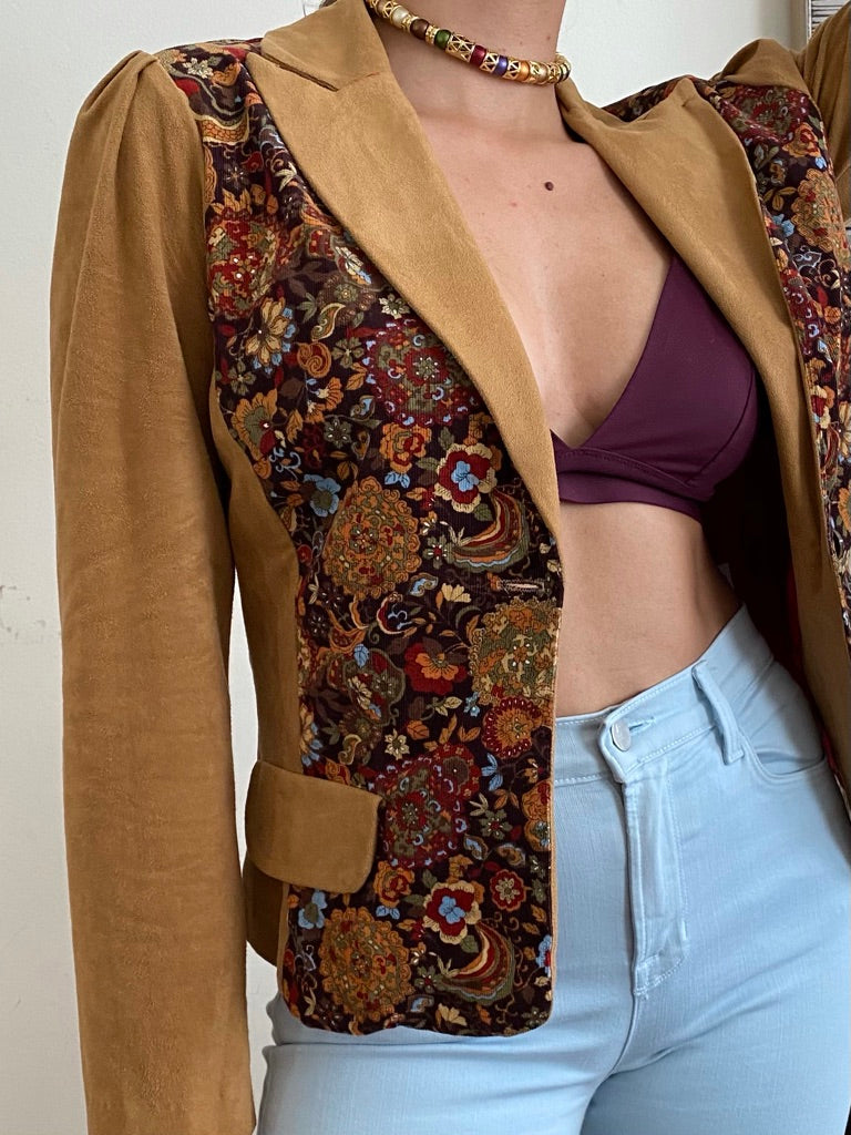 Floral Print Jacket
