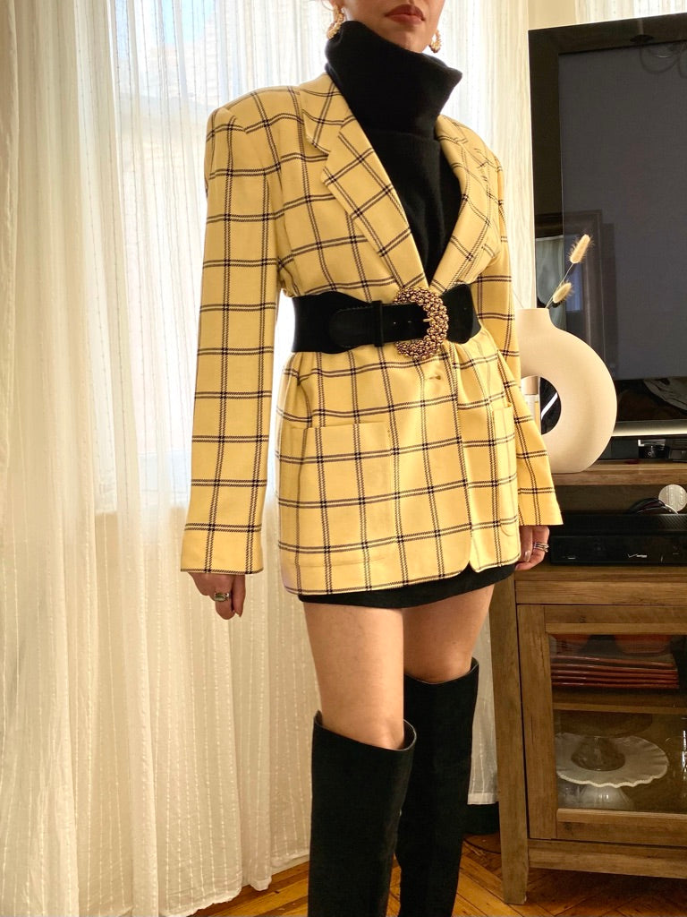 Yellow Union Made Blazer