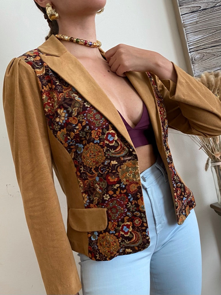 Floral Print Jacket