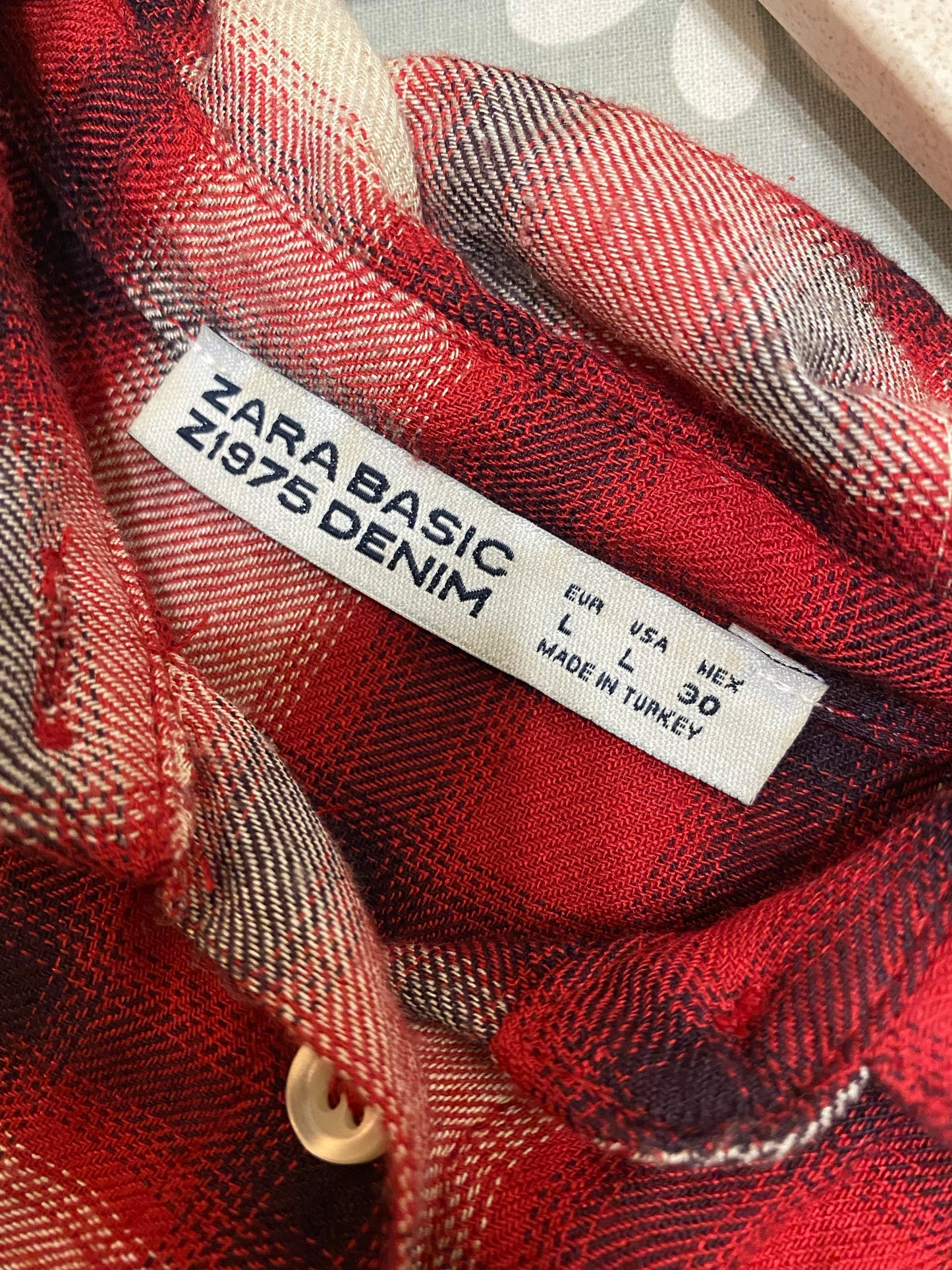 Plaid Maxi Dress (L)