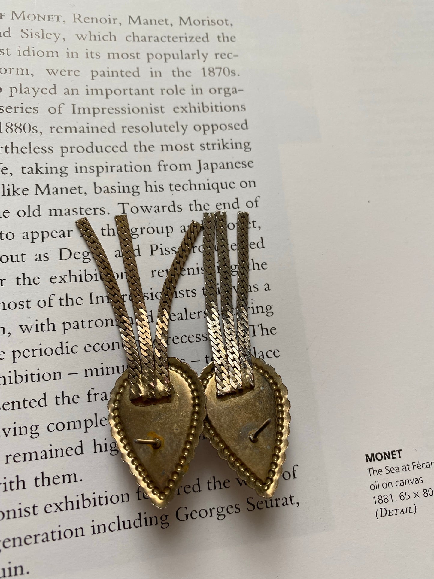 Pearl Tear Drop Vintage Earrings