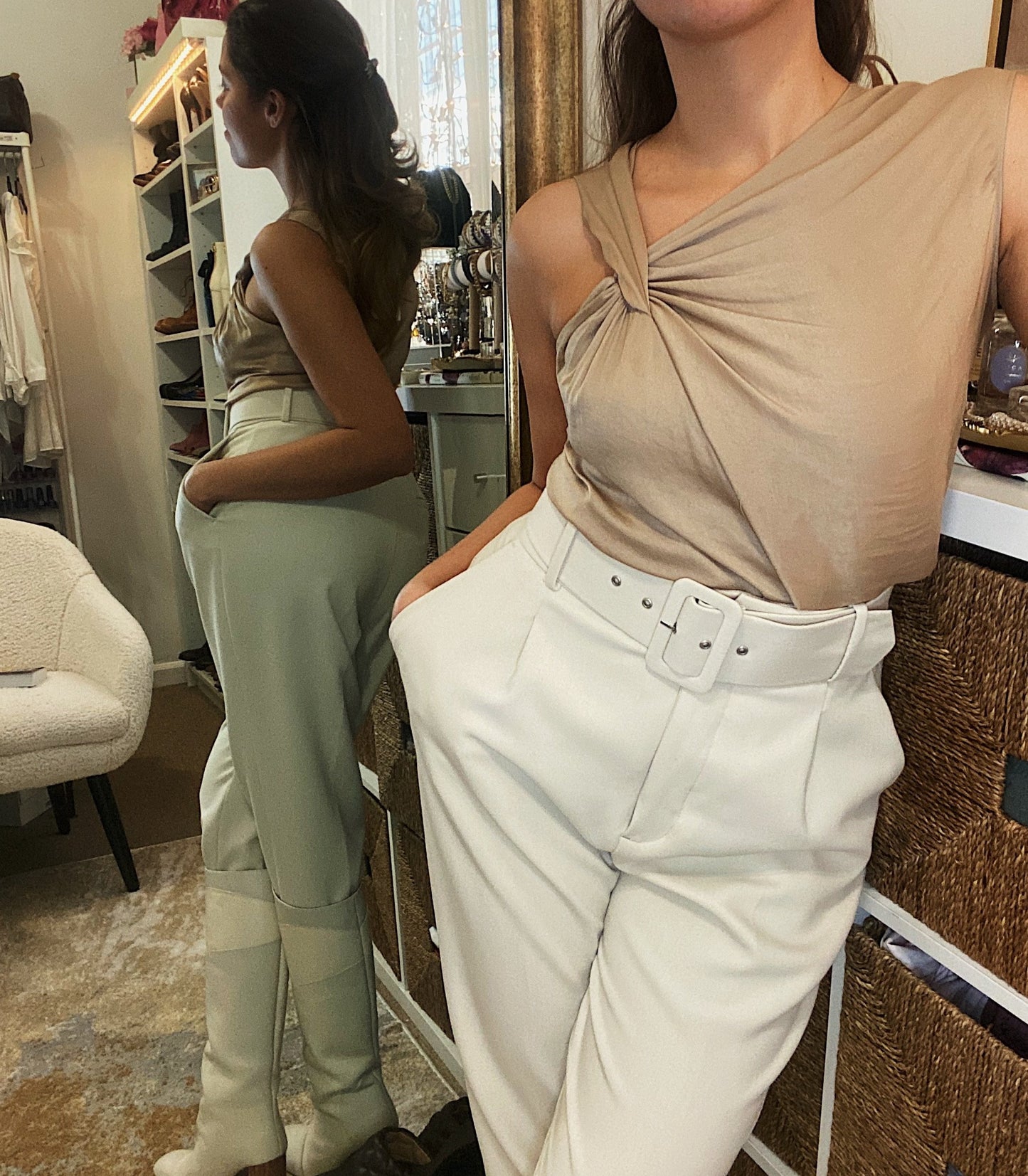 Helmut Lang Asymmetrical Top