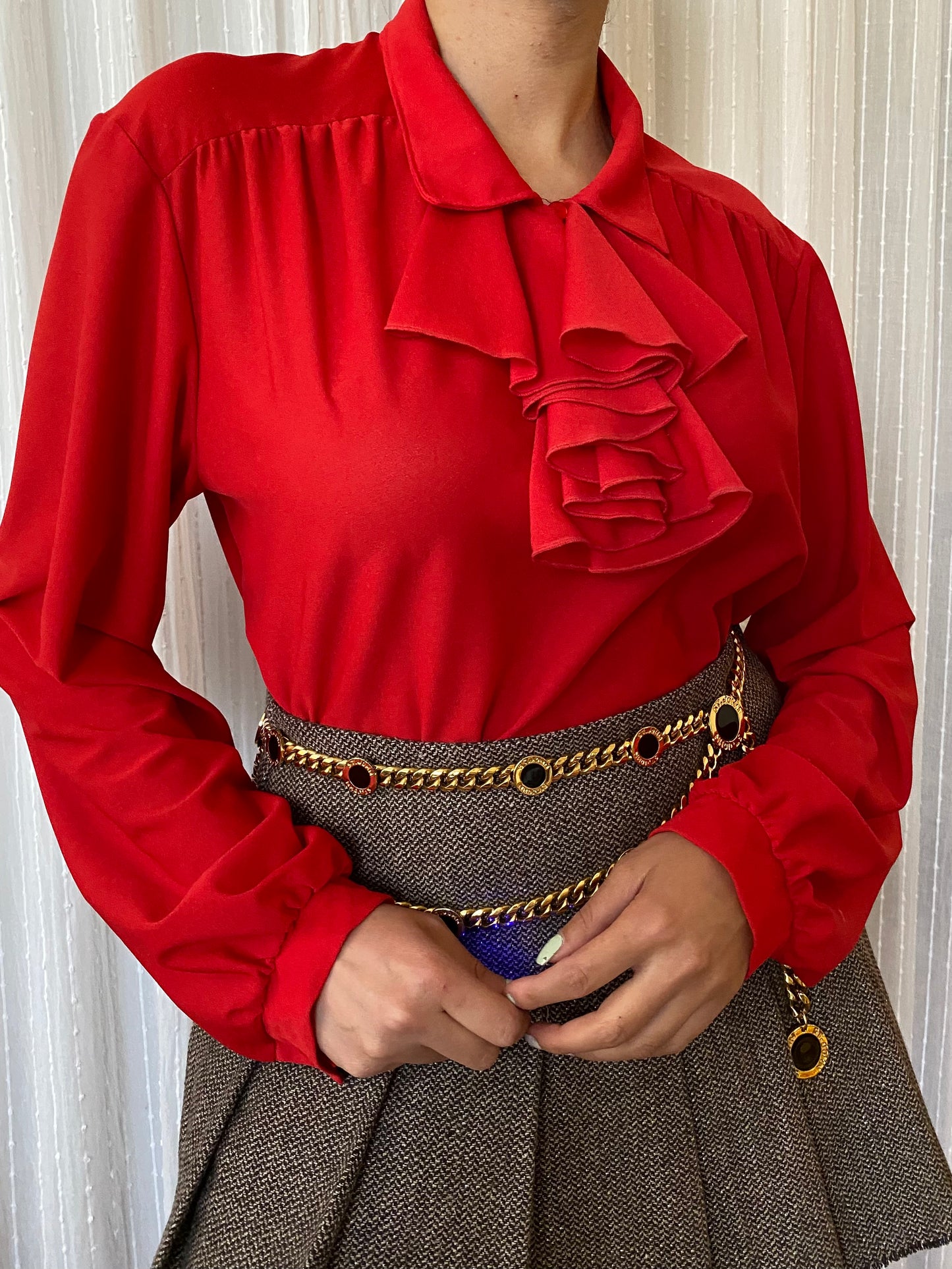 Ruffle blouse