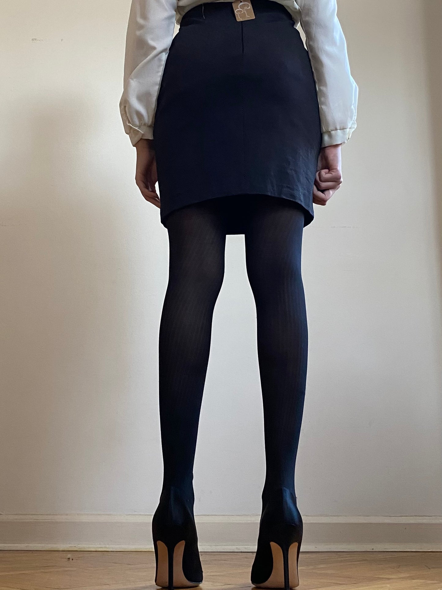 Micro Polka Dot Mini Skirt (EU 42)