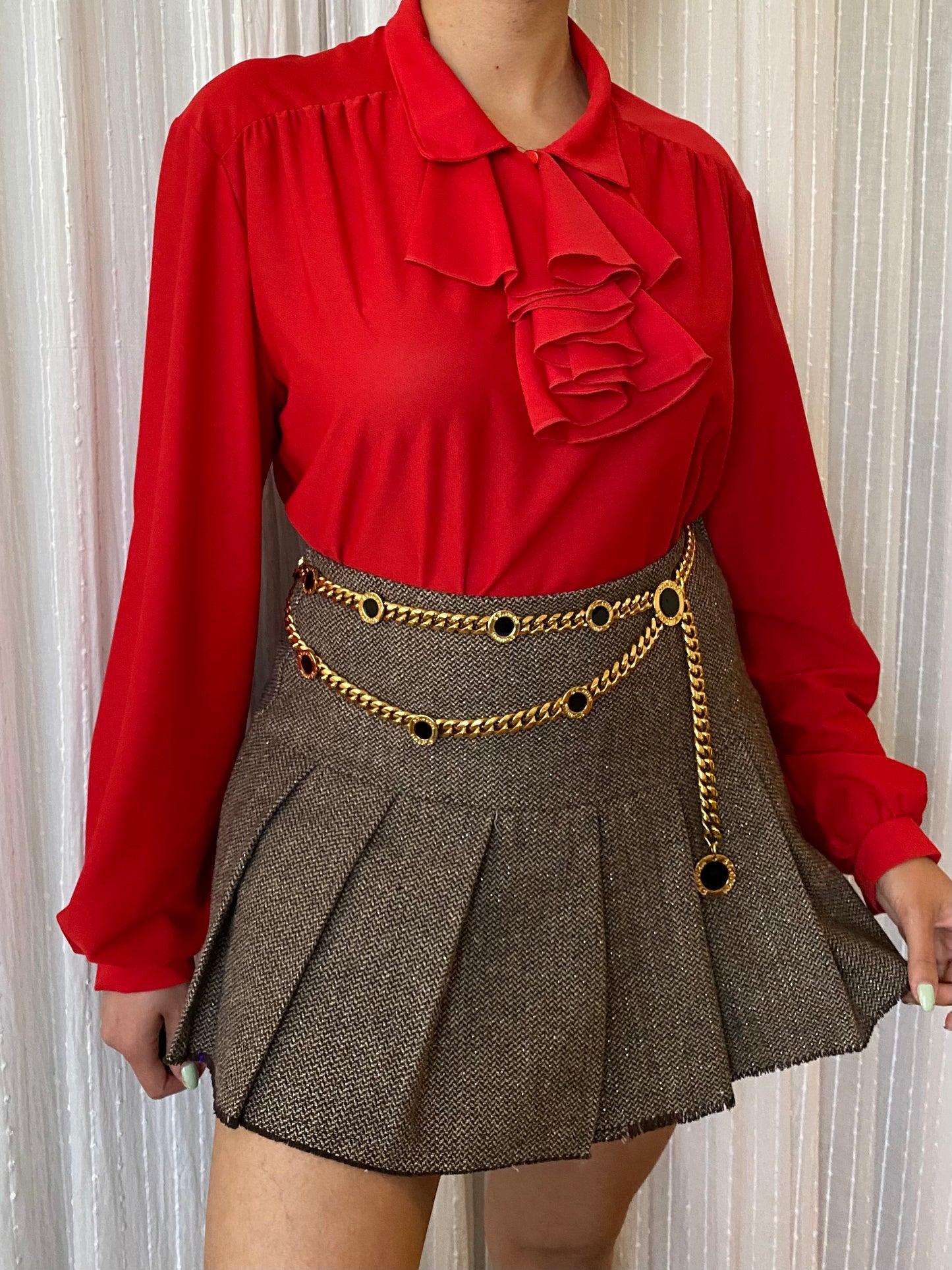 Ruffle blouse