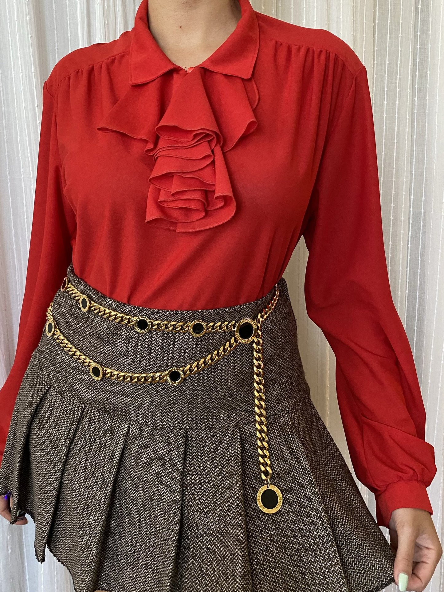 Ruffle blouse