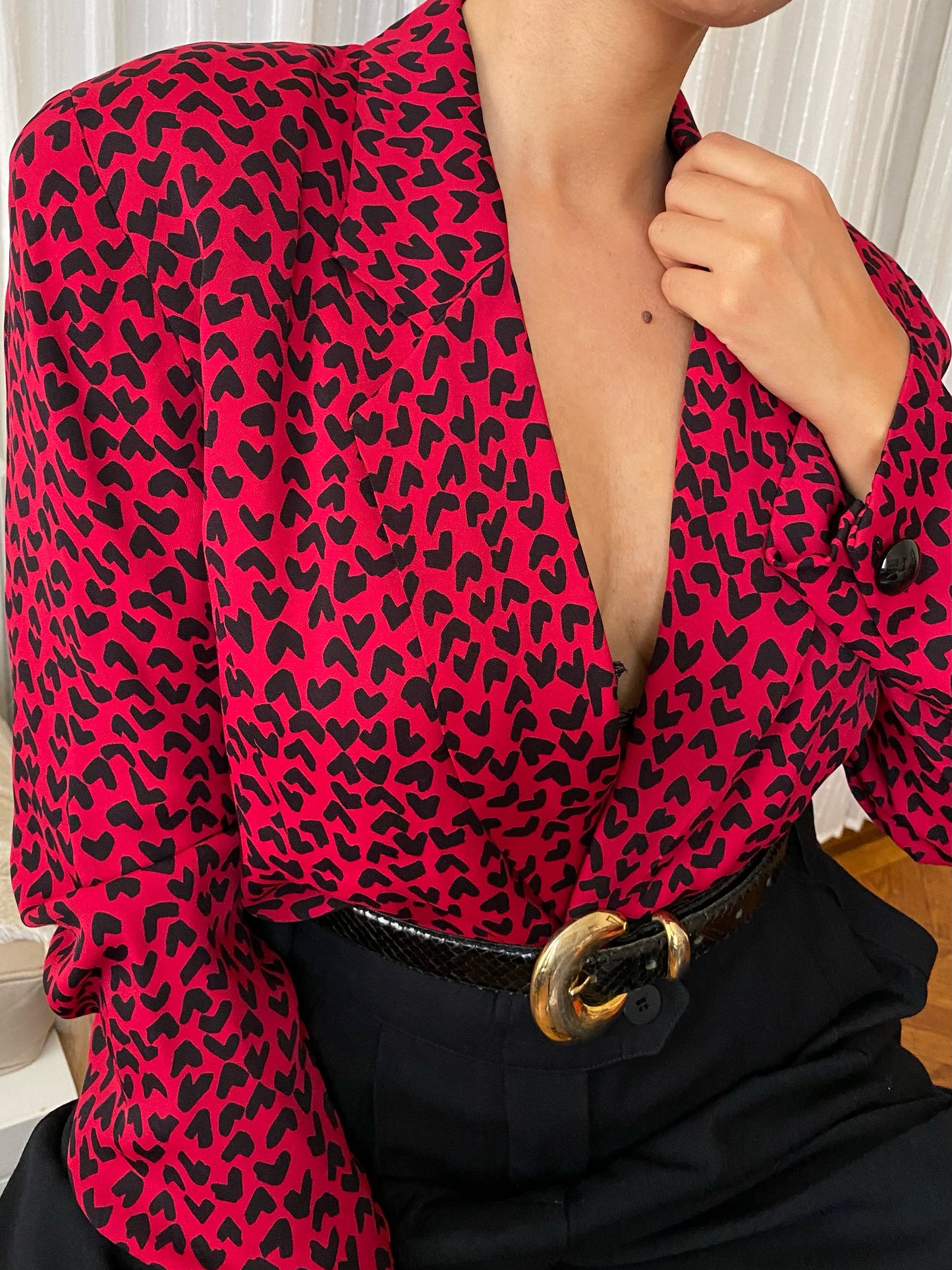 Heart Pattern Jacket