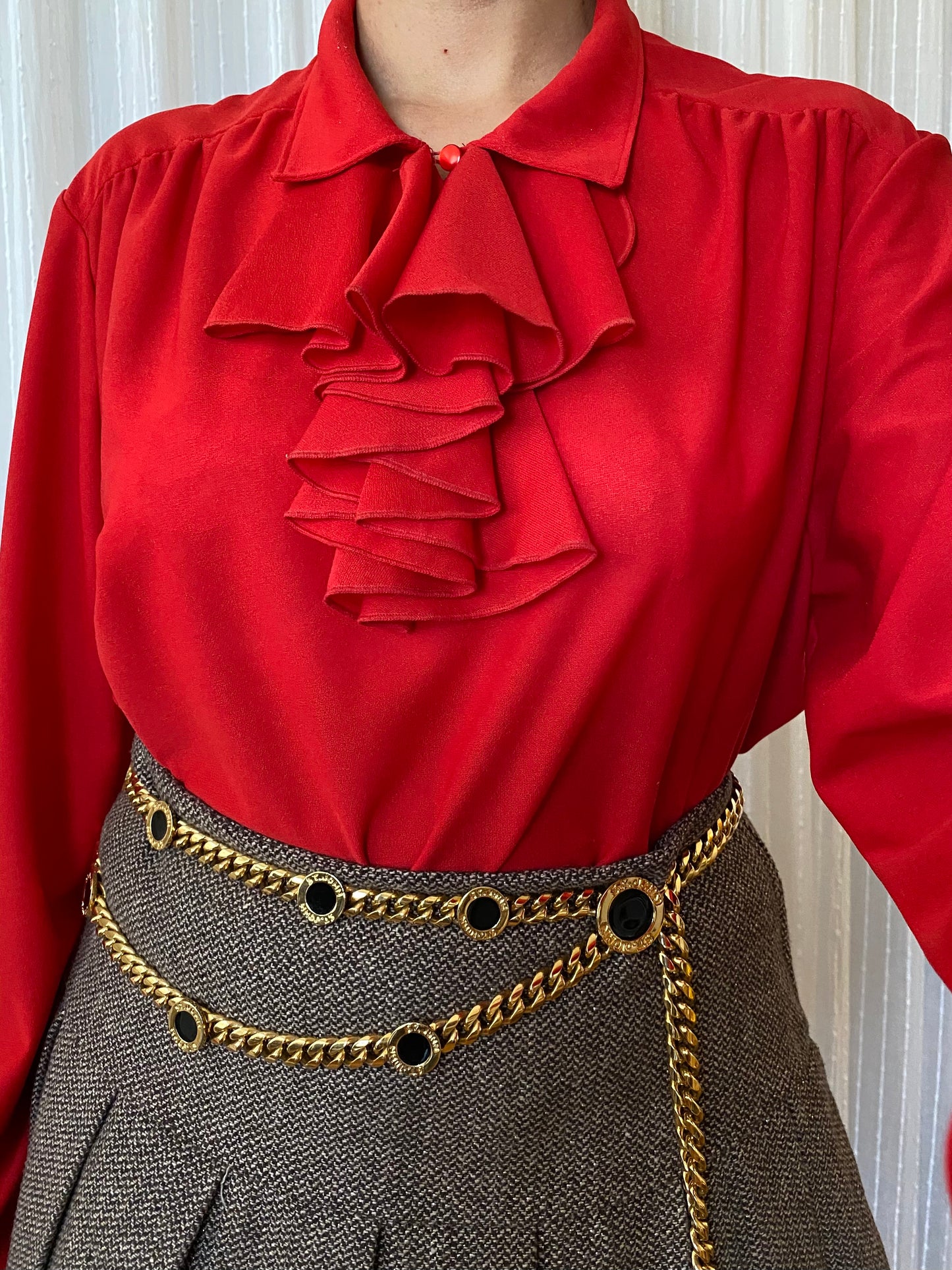 Ruffle blouse