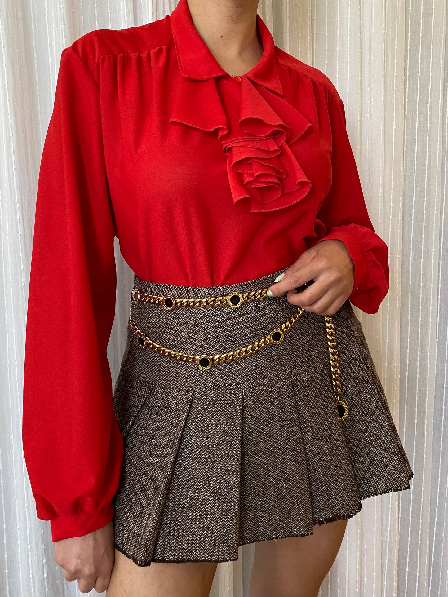 Ruffle blouse