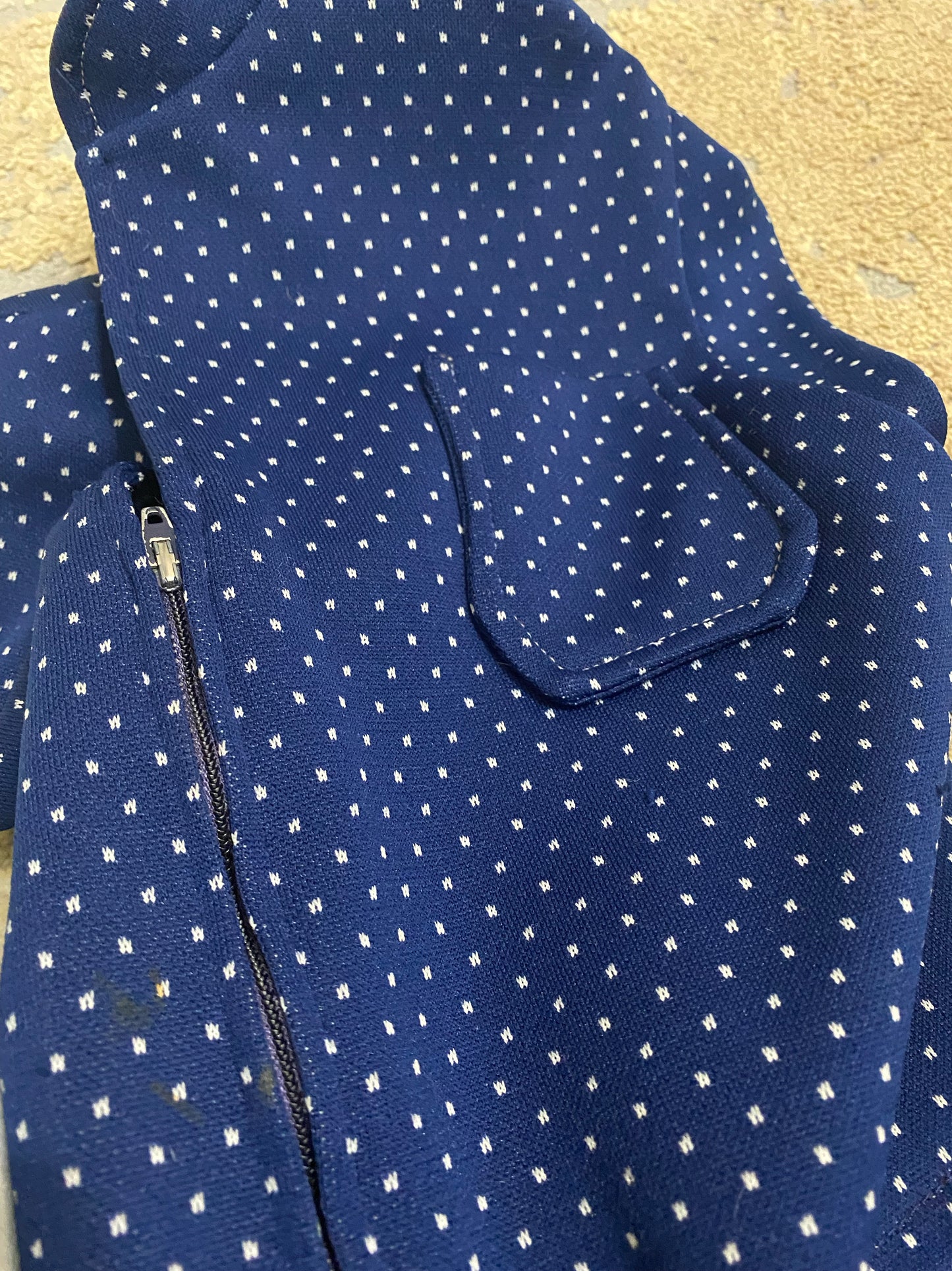 70’s Polka Dot Jumpsuit (S-M)