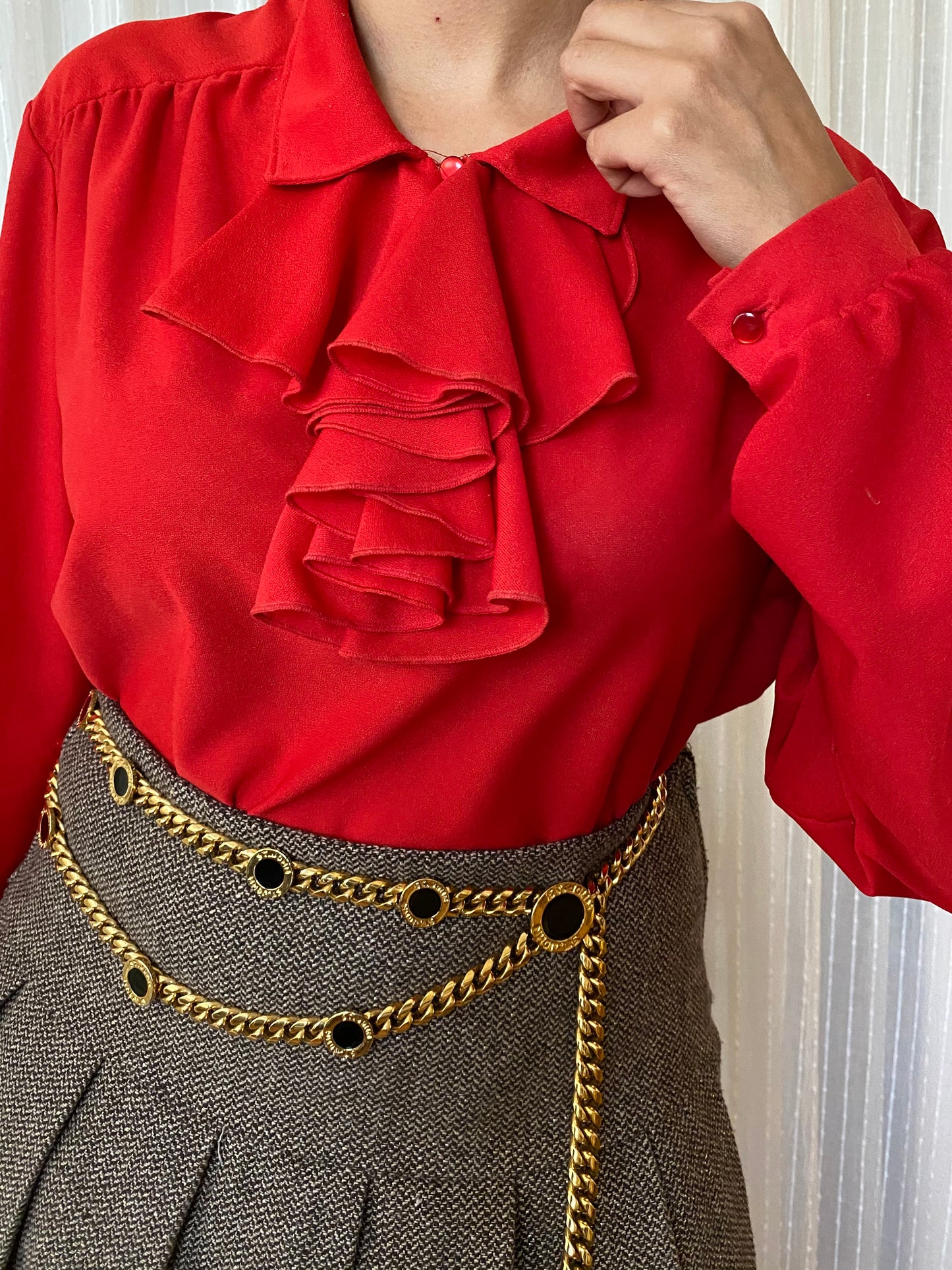 Ruffle blouse
