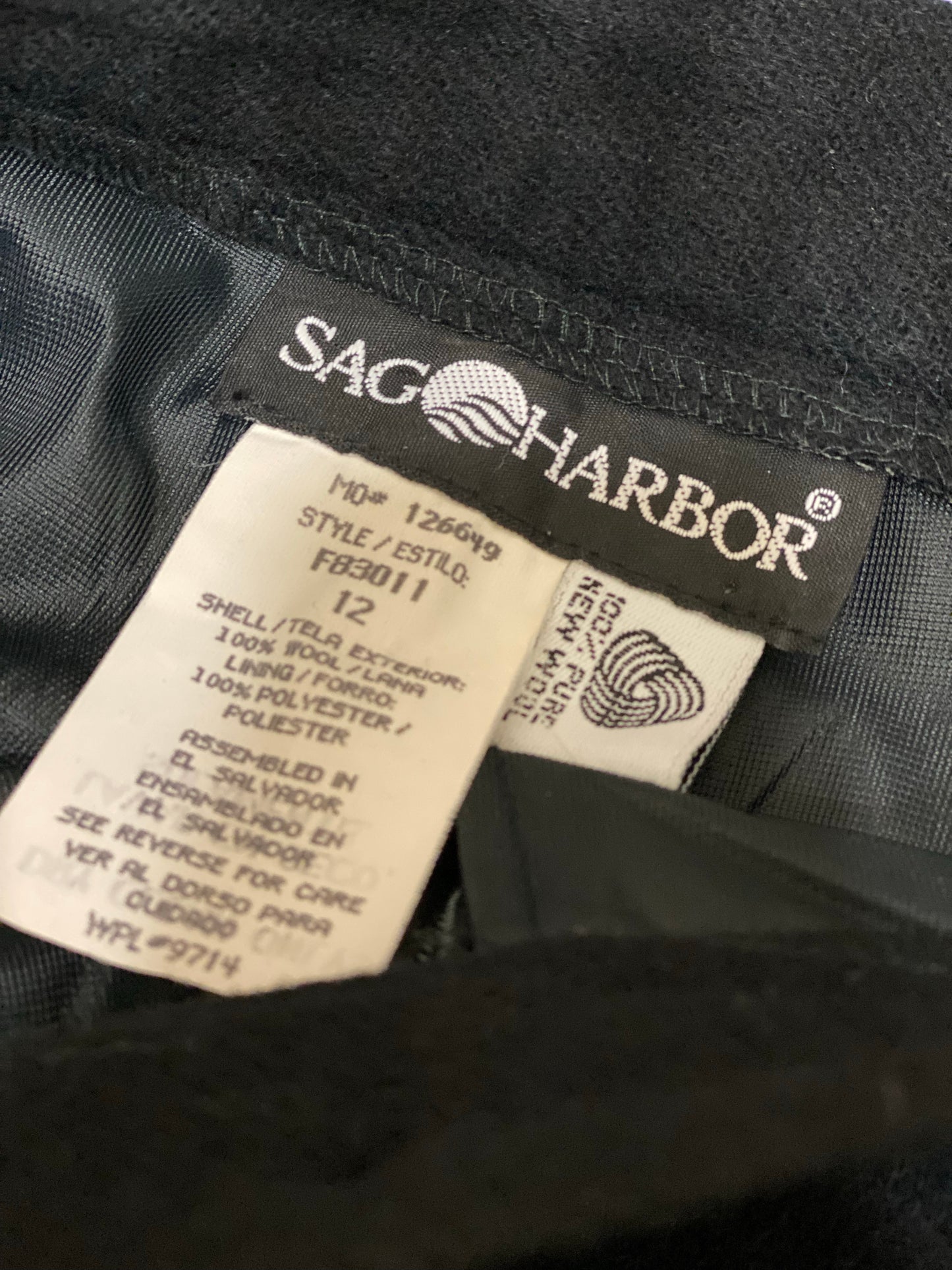 80's High Rise Tapered Wool Trousers (12)