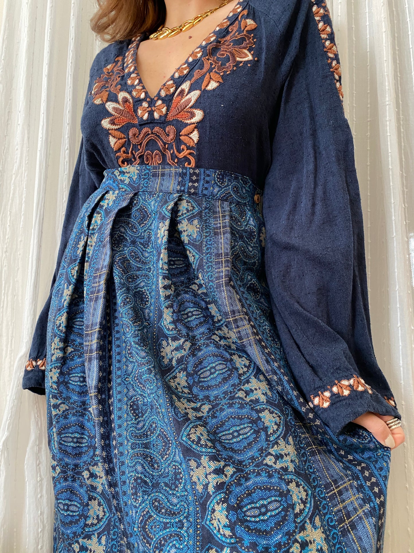 Teddi Printed Maxi Skirt