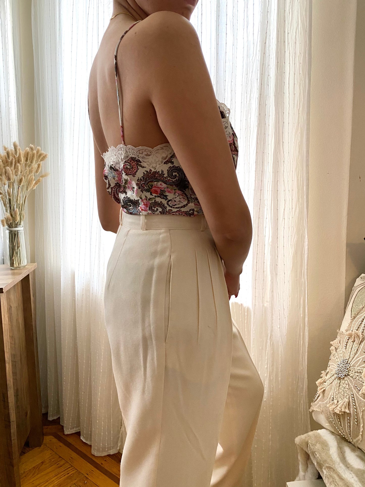 VS Gold Label Paisley Slip Dress