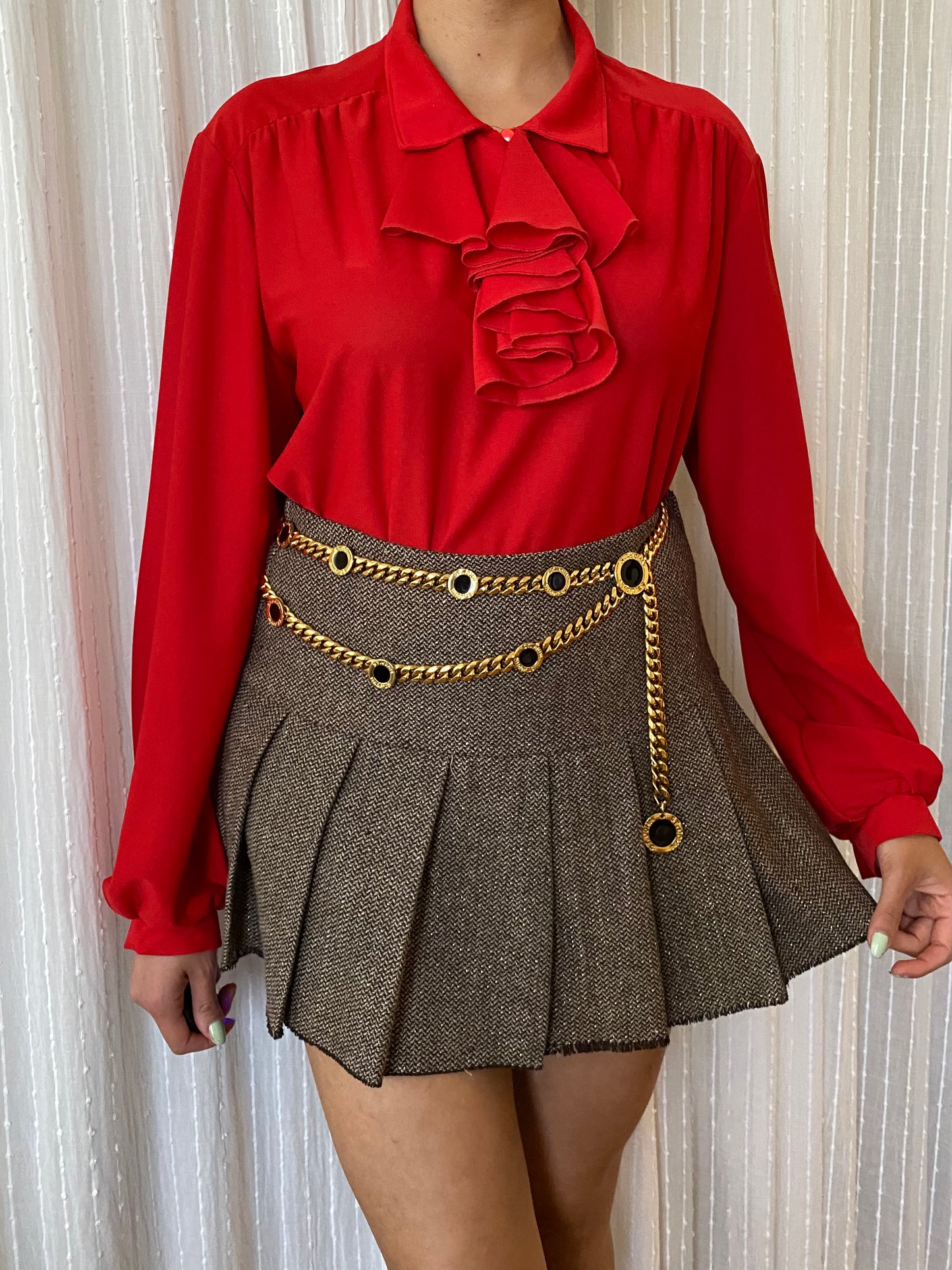 Ruffle blouse