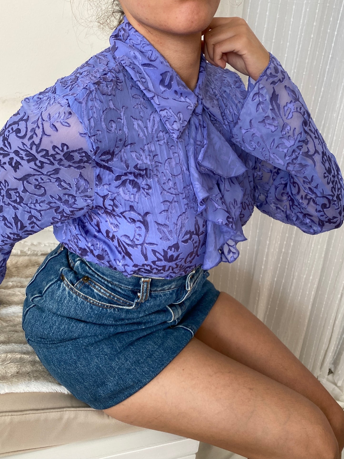 Ruffle Blouse