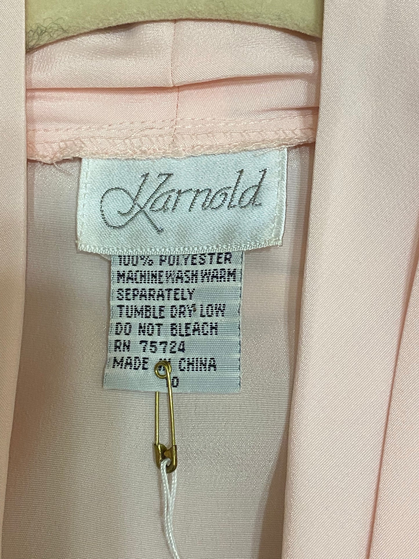 NWT Pink Draped V-neck Long Sleeve Blouse (10)