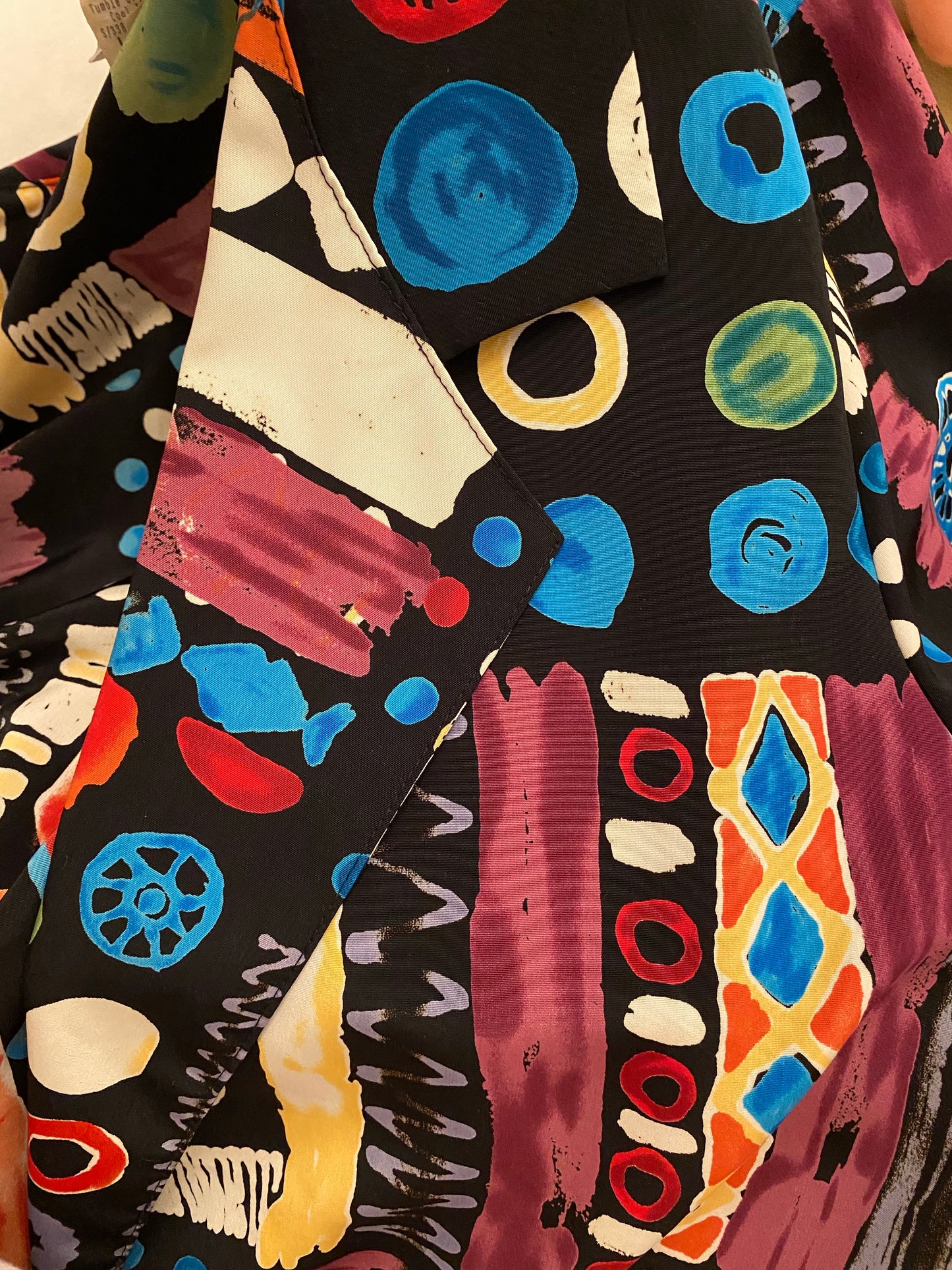 Abstract Print Blazer