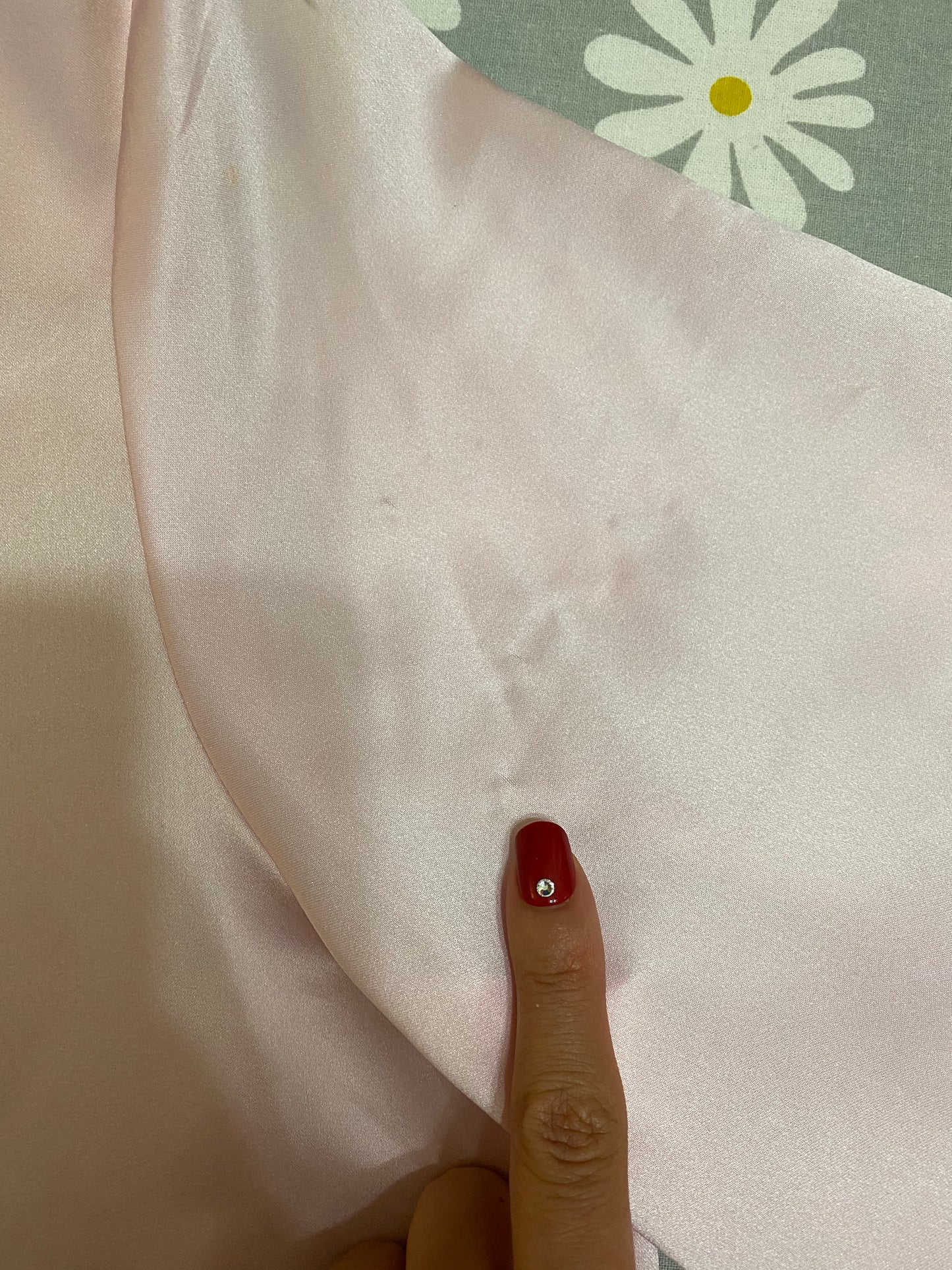 Pastel pink pussy -bow neck, long sleeve blouse