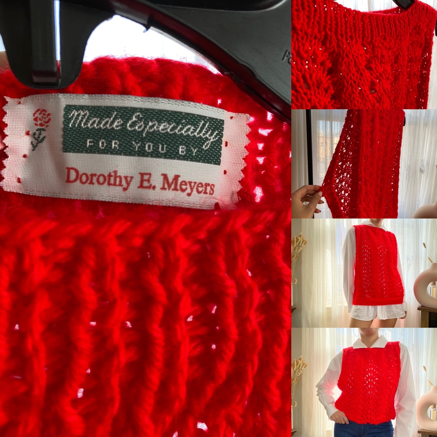 Knit Sweater sleeveless Vest