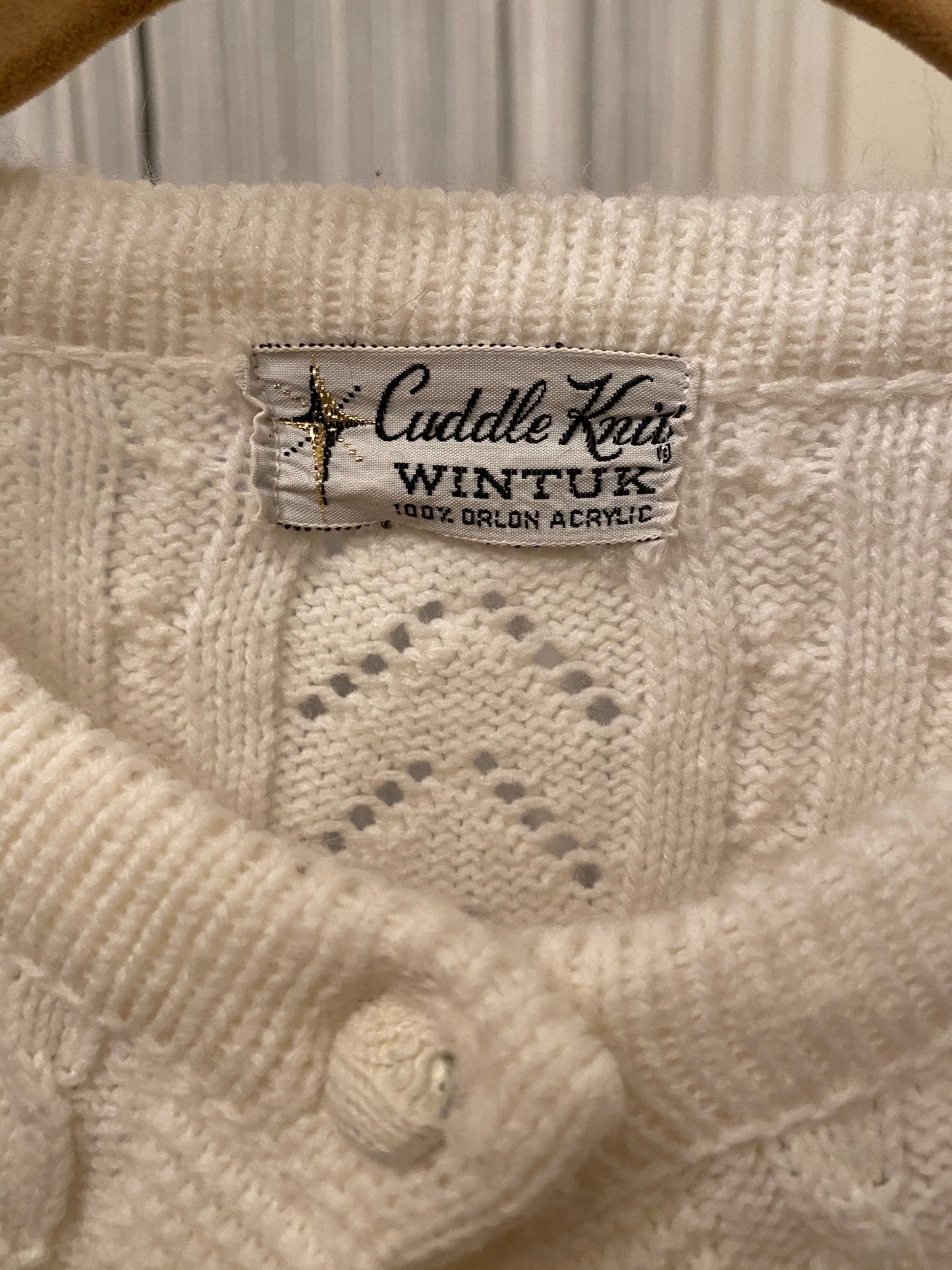 Knit cardigan