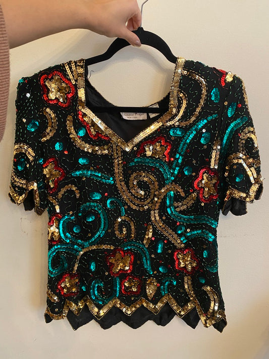Sequin Top - Vintage