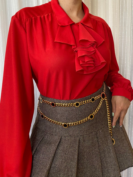Ruffle blouse