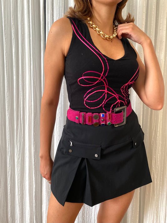 Y2K Sleeveless Tank Top