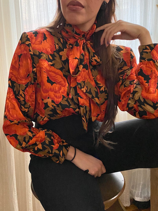 Floral Long Sleeve top