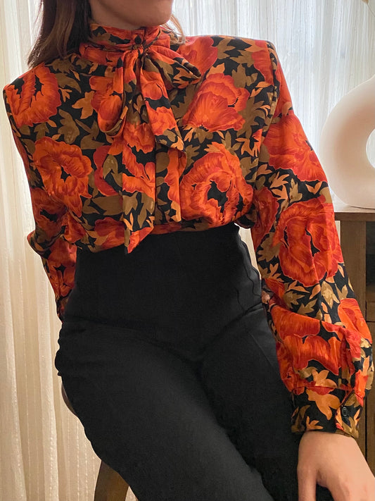Floral Long Sleeve top